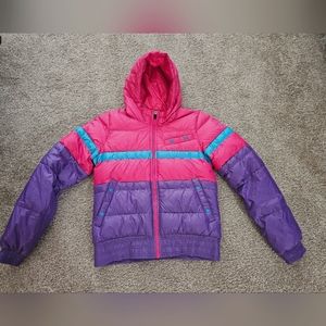 Vintage NIKE 550 Down Duvet Hooded Coat M